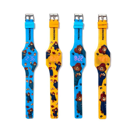 Union paddington bear digitaal siliconen horloge