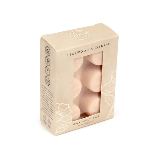Eden set van 6 waxmelts teakwood jasmijn