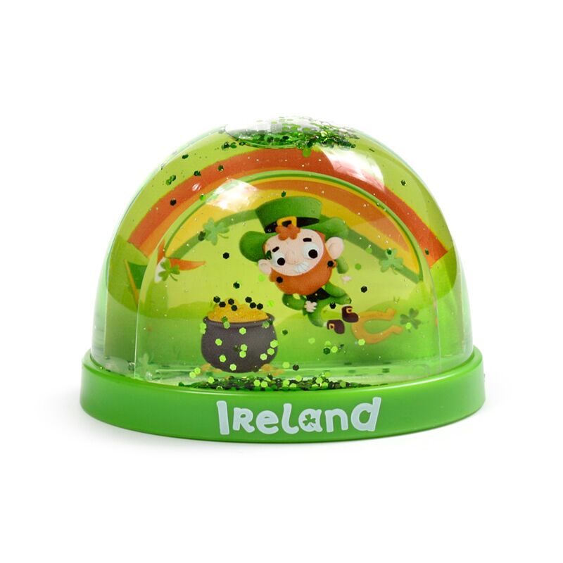 Load image into Gallery viewer, Iers geluk ierland medium glitter sneeuwbol
