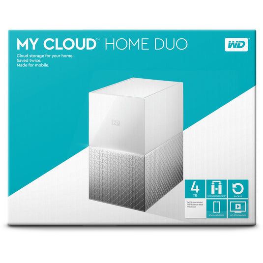 WD My Cloud Home Duo, 4 TB