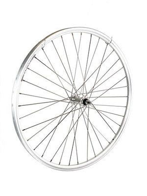 Rodi voorwiel 26x1.75 zilver dubbelwandig velgrem