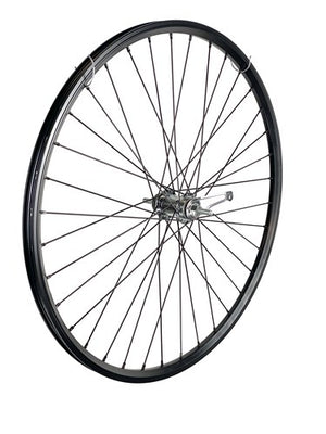 Shimano achterwiel 28 inch 622 zwart zwarte spaak remnaaf