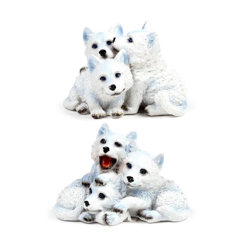 Load image into Gallery viewer, Wolf puppy trio
