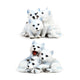 Wolf puppy trio