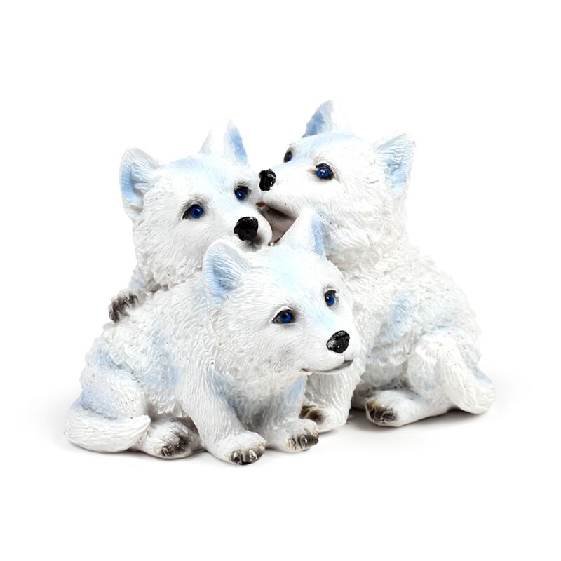 Load image into Gallery viewer, Wolf puppy trio
