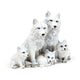 Wolf puppies familie