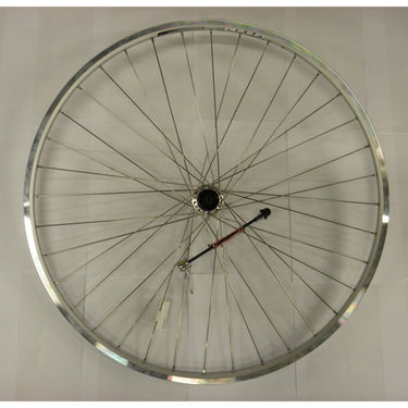 achterwiel Ryde Chrina 28 inch 7V 36G velgrem zilver