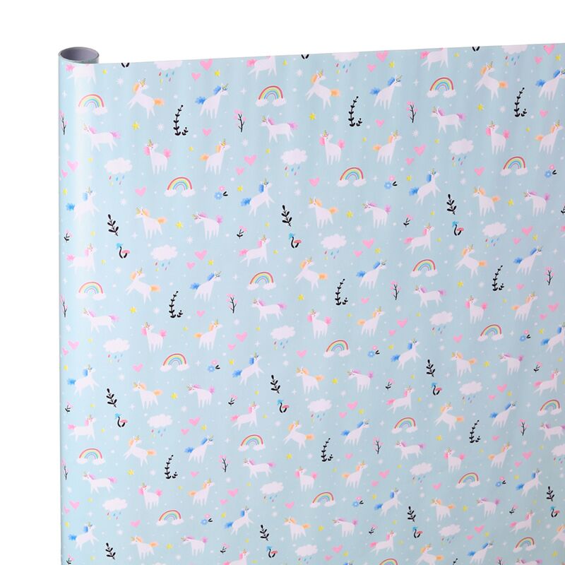 Load image into Gallery viewer, Unicorn magic 3m cadeaupapier rol
