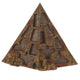 Egyptische pyramide collector's wereld diplay