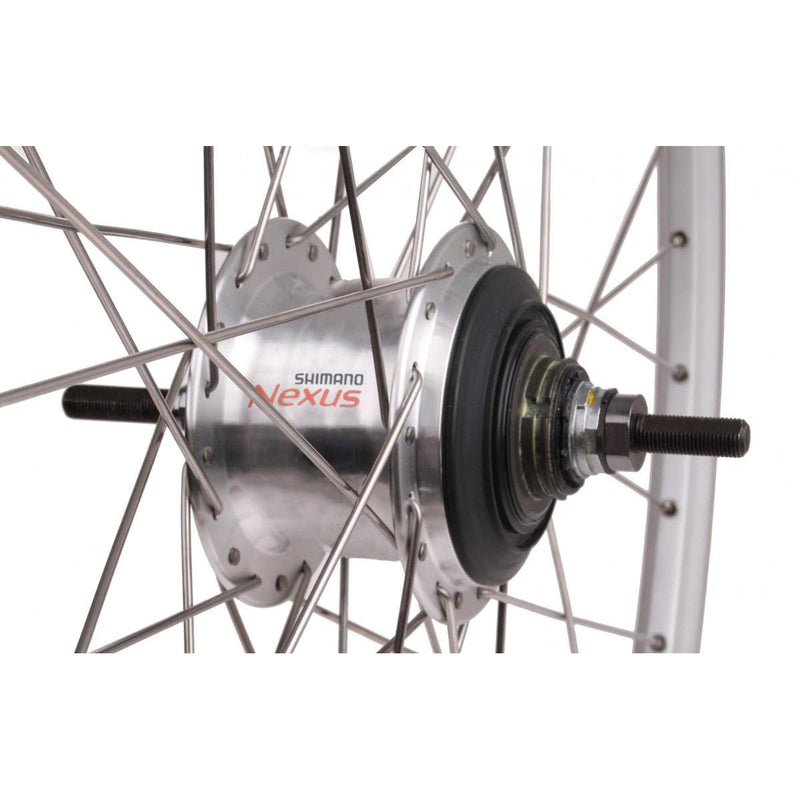 Load image into Gallery viewer, Roland Achterwiel 28-15 8-13 8 622 7V Zac-2000 alu kaal RB zilv.
