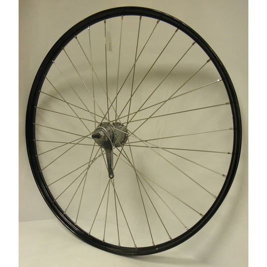 Achterwiel 28-15 8-13 8 Nexus 3V RN RVS spk zwart velg