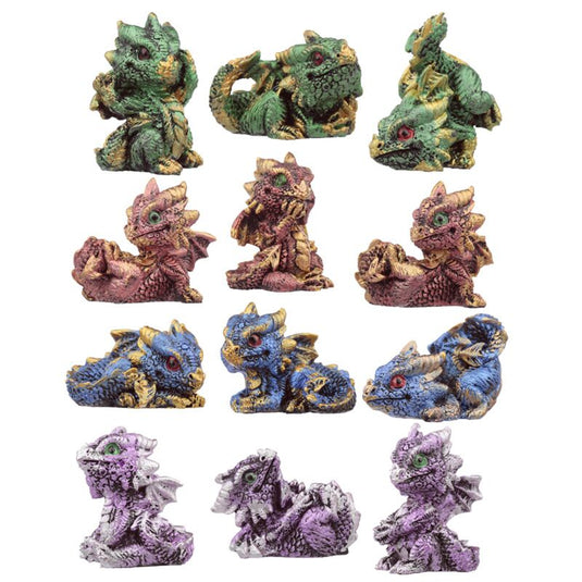 Kristallen baby draken miniatuur beeldjes