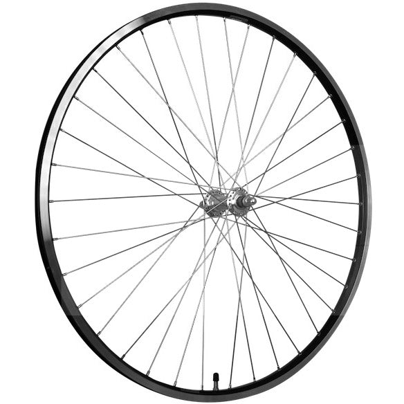 Load image into Gallery viewer, Roland voorwiel 28 ryde zac19 alu naaf zwarte velg

