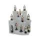 Middeleeuwse ridder wereld miniatuur beeldjes