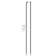 Sapim spaak 13-240 leader rvs zwart zonder nippel (100st)