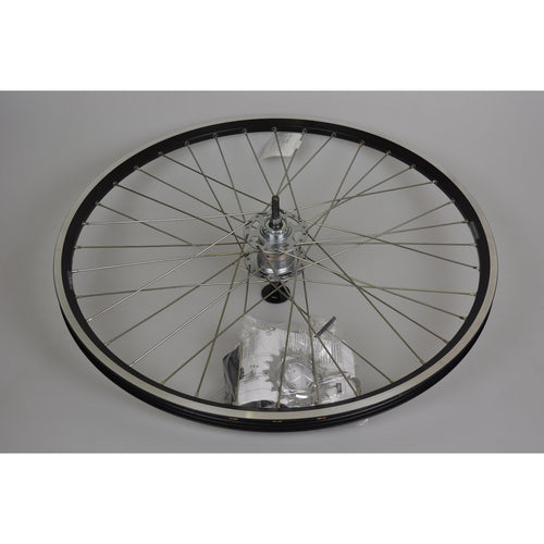 Achterwiel 26-1.9 nexus 3v m rollerbrake aansluiting zw.