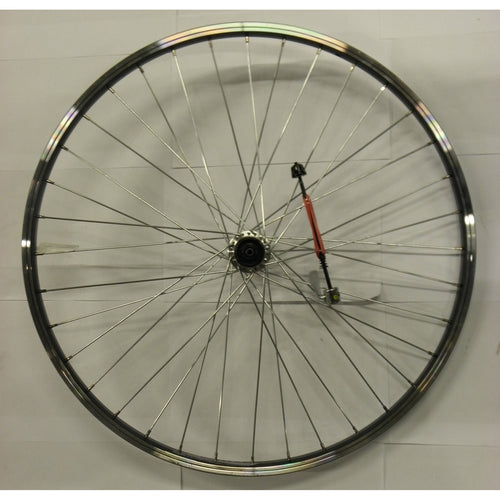 Achterwiel 26-1.75 559 8v cass uitval alu velg paralex zwart