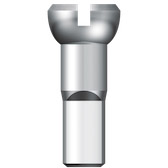 Load image into Gallery viewer, Sapim spaaknippel 14 polyax 14mm zilver messing (100st)
