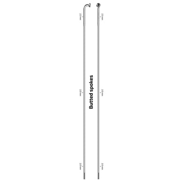 Sapim spaak 14-292 x-strong rvs zonder nippel (100st)