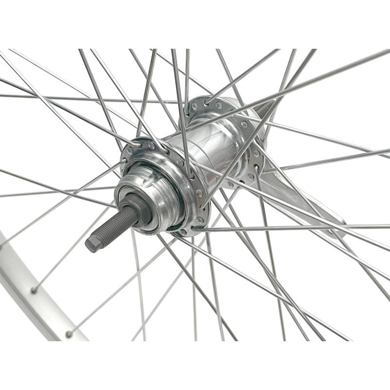 Load image into Gallery viewer, Velox achterwiel mach1 m110 28 remnaaf zilver
