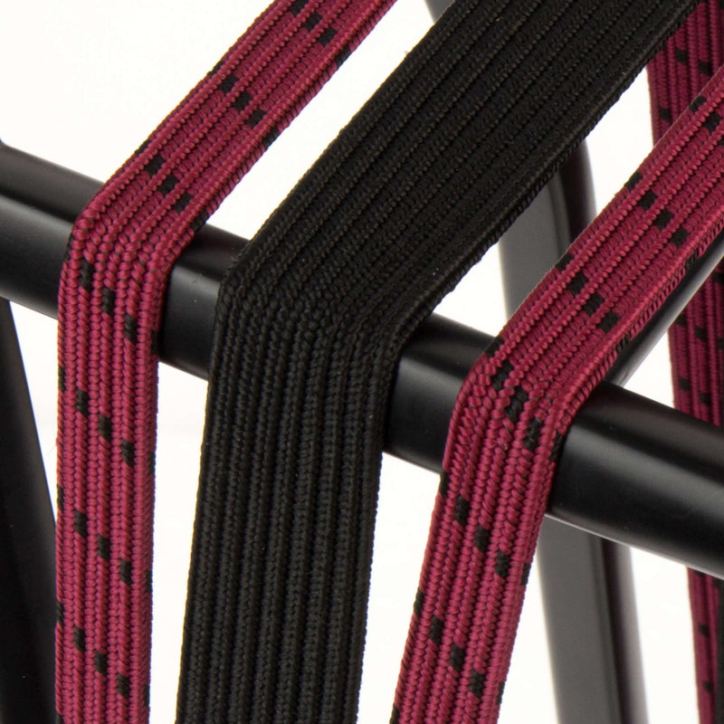Afbeelding laden in galerijviewer, Widek b.v. widek triobinder eye met haak 24+2x12mm zwart bordeaux
