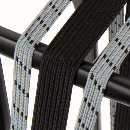 Qibbel widek triobinder eye met haak 24+2x12mm zwart steengrijs