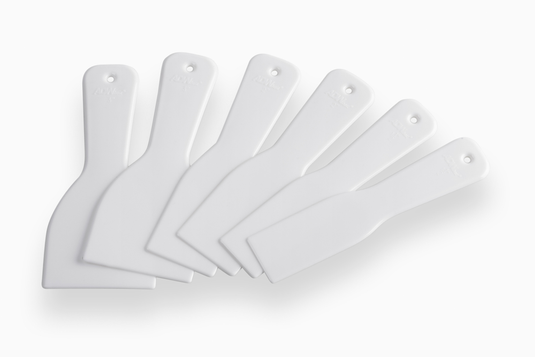 Werkzeyt spatelset kunststof 6-delig - wu4231600