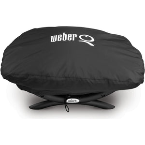 Weber premium barbecuehoes - q 100 1000 serie beschermkap