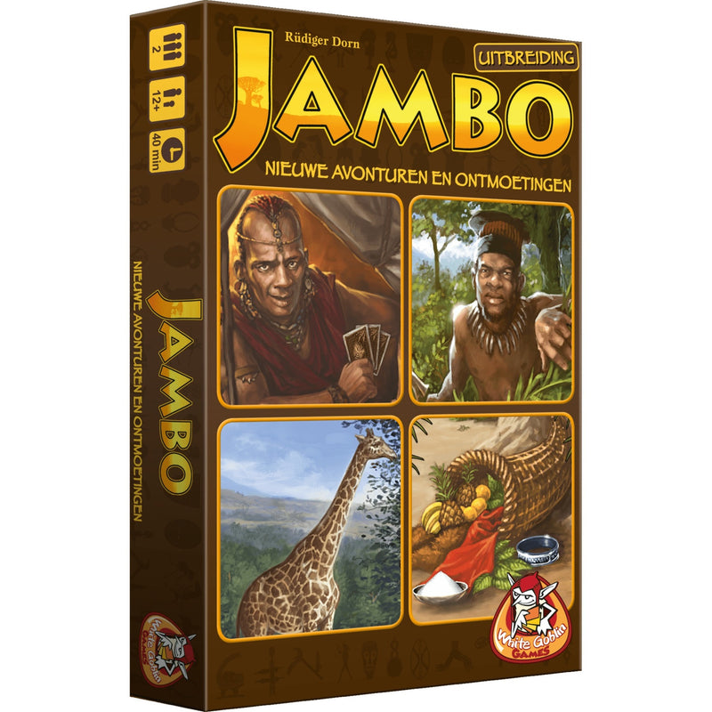 Load image into Gallery viewer, White Goblin Games Jambo: Nieuwe Avonturen en Ontmoetingen
