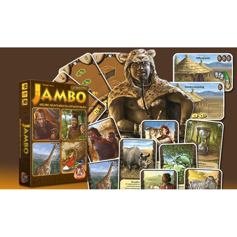 Load image into Gallery viewer, White Goblin Games Jambo: Nieuwe Avonturen en Ontmoetingen
