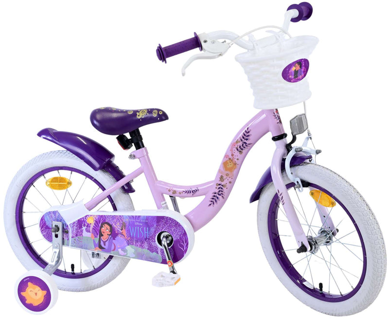 Load image into Gallery viewer, Wish disney kinderfiets - meisjes - 14 inch - paars
