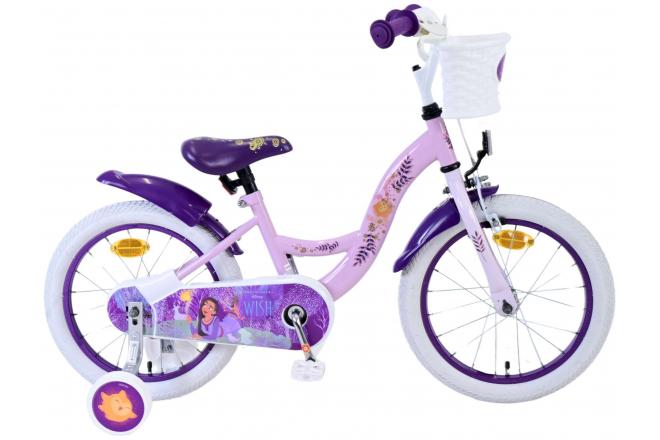 Load image into Gallery viewer, Wish disney kinderfiets - meisjes - 14 inch - paars
