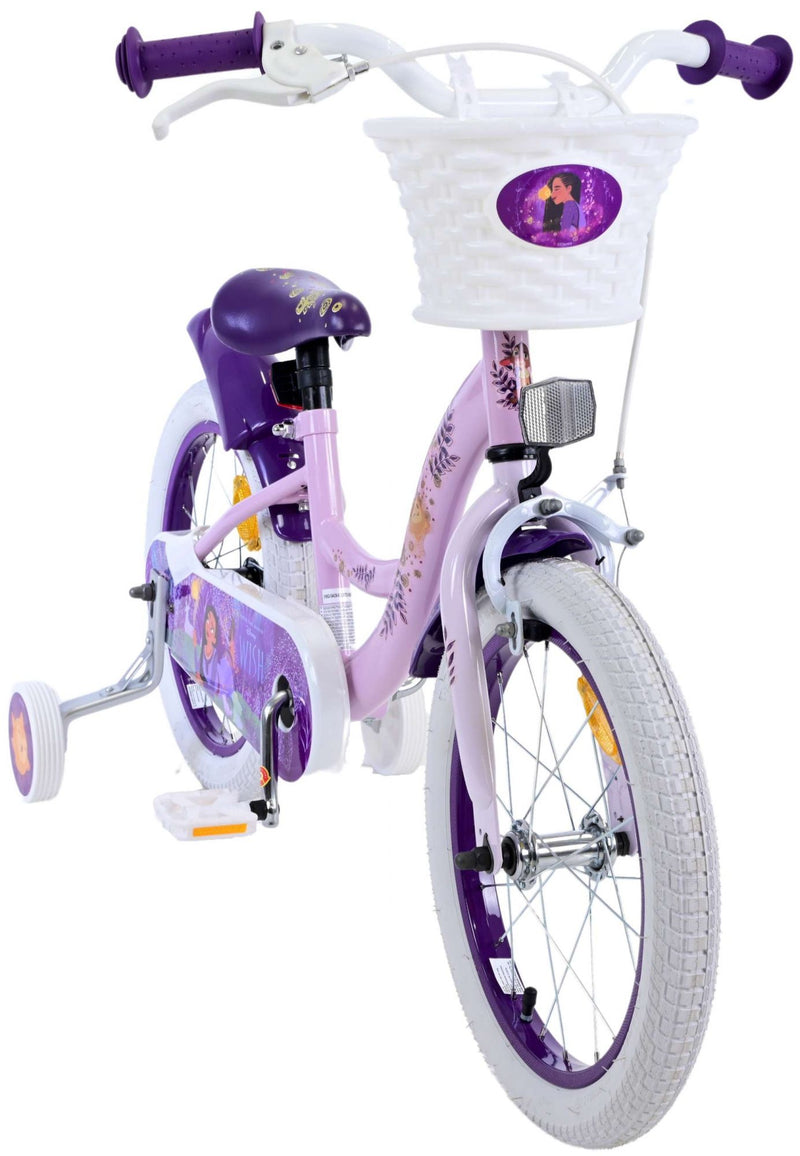 Load image into Gallery viewer, Wish disney kinderfiets - meisjes - 14 inch - paars
