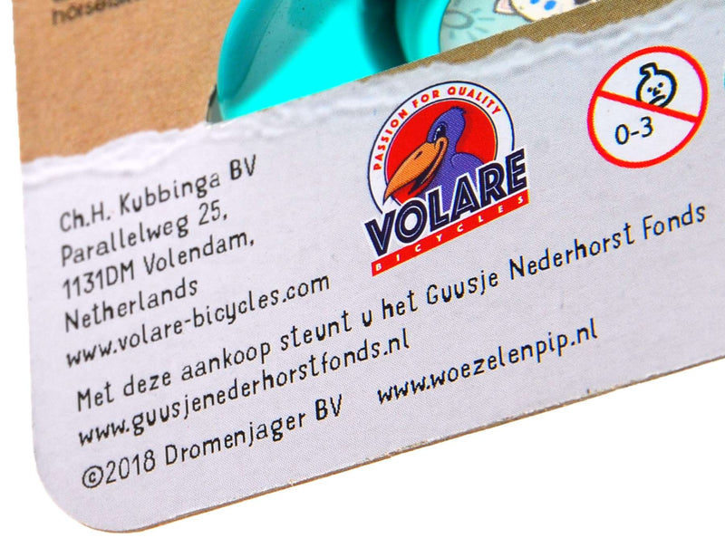 Load image into Gallery viewer, Woezel Pip Fietstoeter - Kinderen - Mint Blauw
