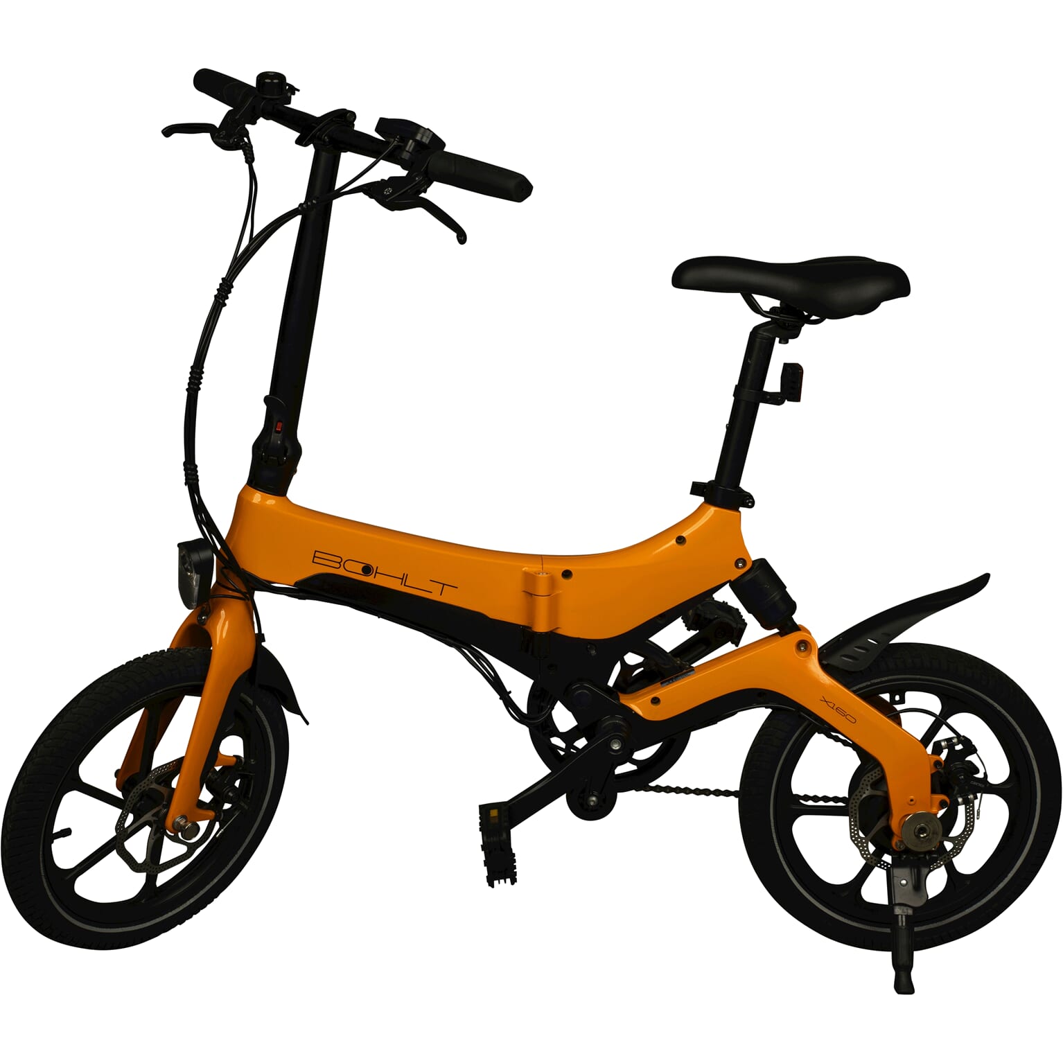 Bohlt elektrische vouwfiets X160 oranje