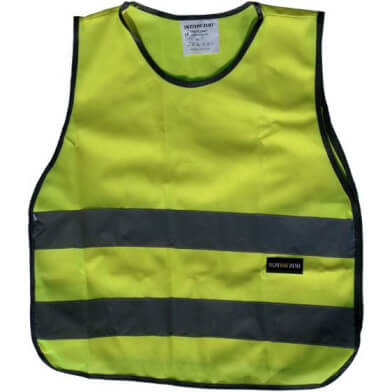 IKZI-Light Reflect Shirt S M geel Veiligheidsvest