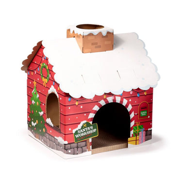 Abi kerstgrot kerstmis 100% karton kat speelhuisje