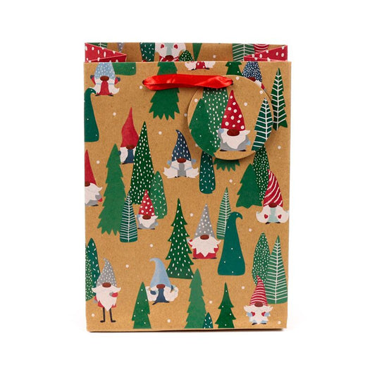 Kerstmis gnoom jolly gonks - cadeautasje medium