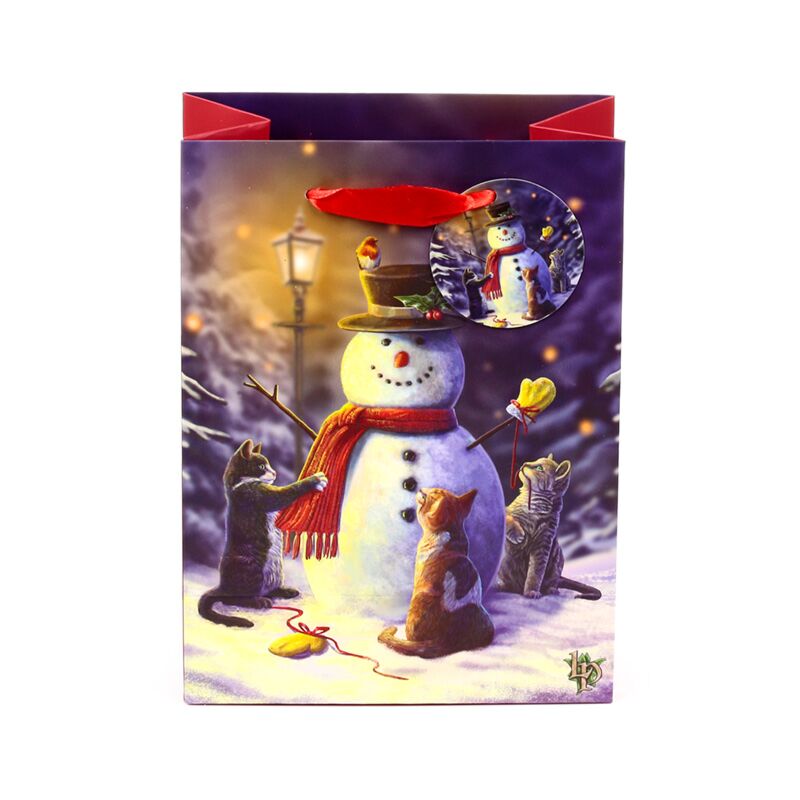 ギャラリービューアに画像をロードする, Lisa parker kerstmis katten - cadeautasje medium
