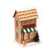 Gemberbrood speelgoed kerstmis huis led decoratie