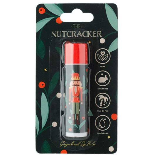 Notenkraker kerstmis lipbalsem stick - gemberbrood