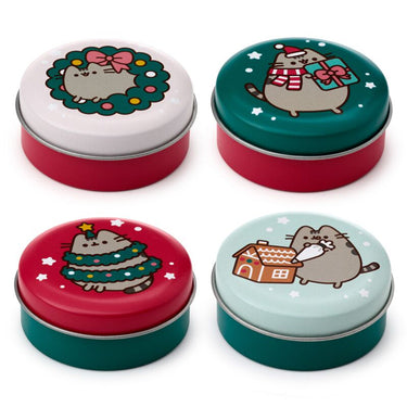 Union kerstmis 2023 pusheen de kat lipbalsem in blik