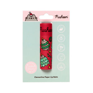 Union kerstmis pusheen de kat papier lipbalsem stick