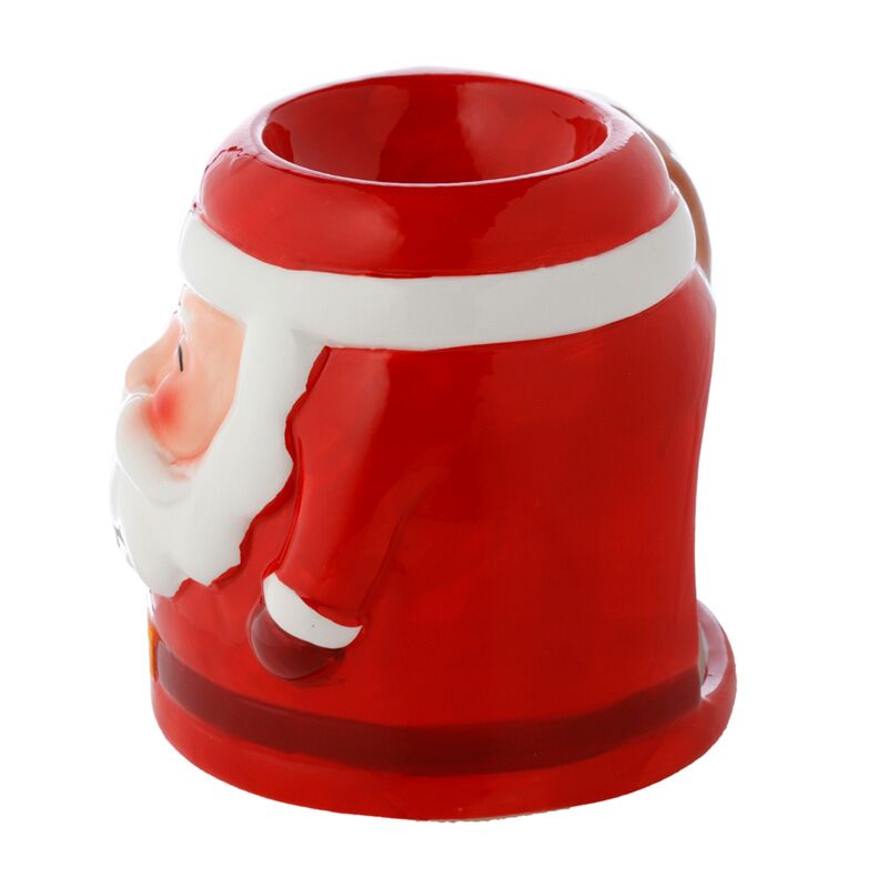 Load image into Gallery viewer, Kerstman-vormige kerstmis keramiek geurbrander
