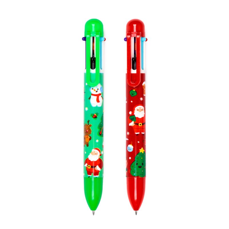 Load image into Gallery viewer, Jingle kerstmis meerkleurige pen (6 kleuren)
