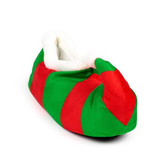 Jingle kerstmis elf sloffen (unisex one size)