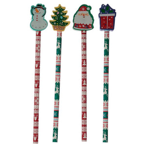 Kerstmis - gum potlood