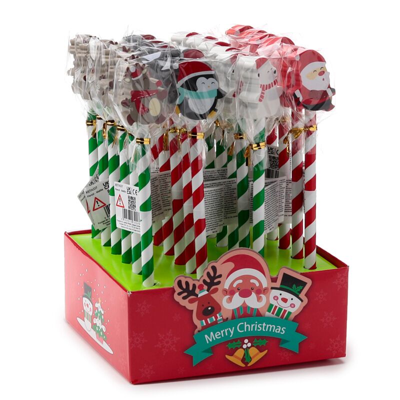 Load image into Gallery viewer, Kerstfiguurtjes - gum potlood
