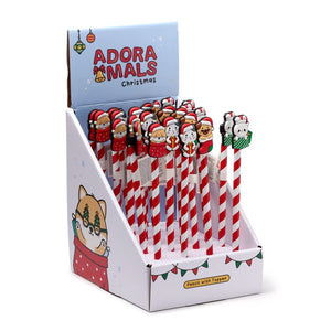 Kerstmis adoramals - pvc top potlood