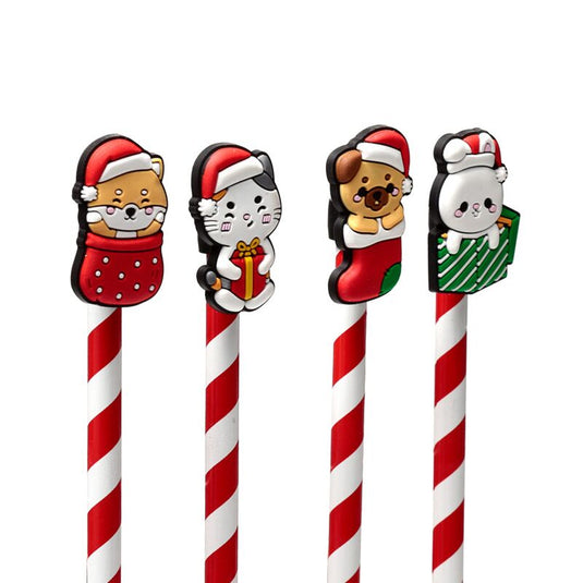 Kerstmis adoramals - pvc top potlood